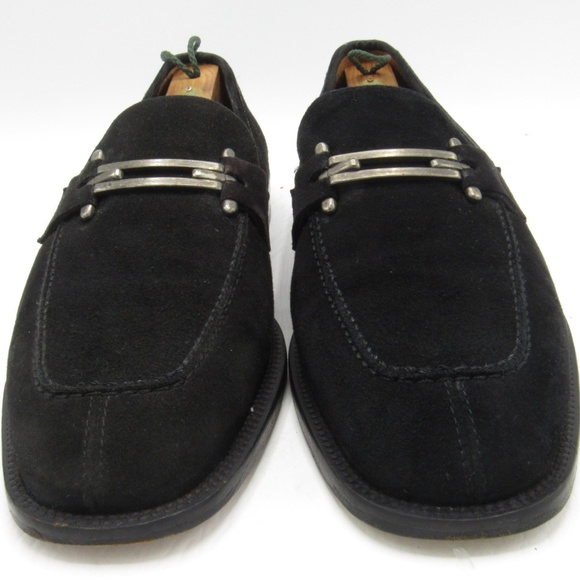 Brass Boot Size 10.5 Suede Handmade Loafer  B7 A4 main image 8